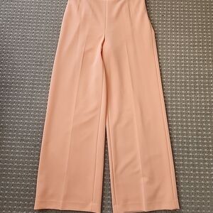 DKNY Peach Wide-Leg Pants
